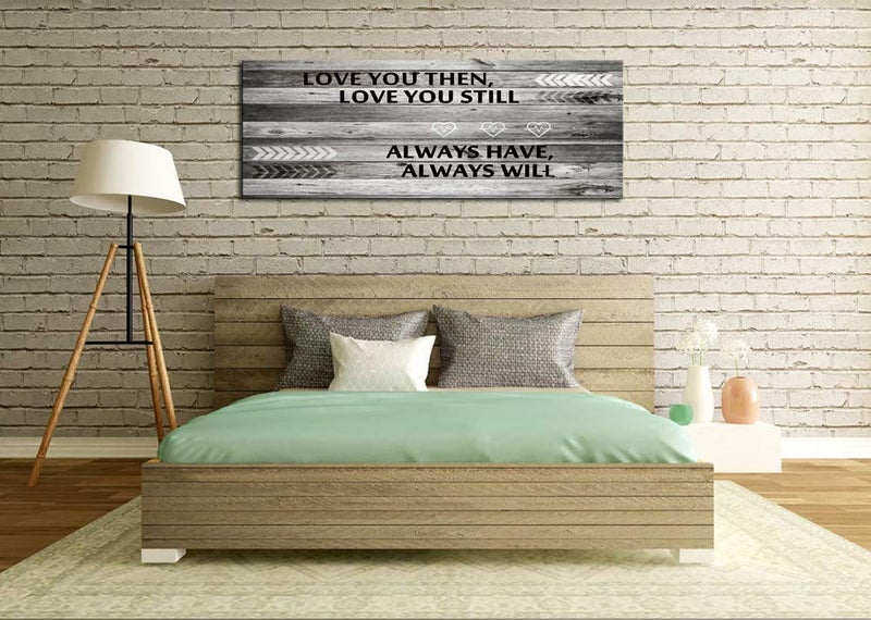 DZL Art A71841 Wall Art Love You Still Large Wall Art Canvas (Ready To Hang) For Master Bedroom Wall Decor bathroom decor - Image 4